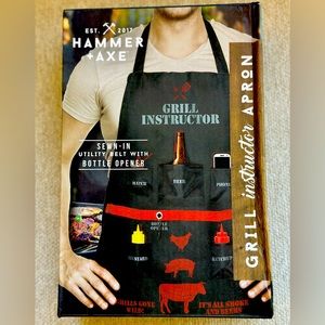 Hammer + Axe Grill Instructor Apron